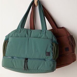 FP Movement by Free People Dark Green Teal MVP Duffle Bag